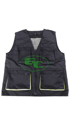 Chaleco Brigadista Malla con Reflectivos vista 4