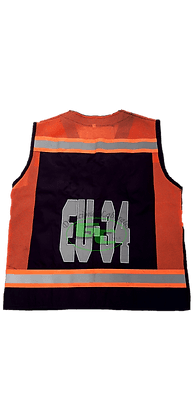 Chaleco Brigadista Malla con Reflectivos vista 5
