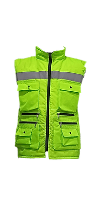 Chaleco Tipo Periodista Cerro Sport Acolchado con Reflectivos vista 2